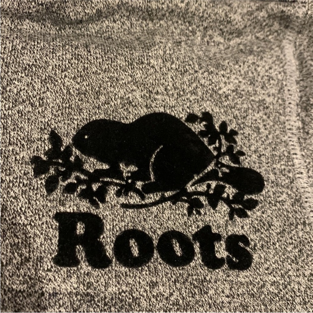 EUC Boys/Unisex Roots Salt & Pepper Speckled Full Zip Hoodie - size XXL (13/14) - Picture 3 of 16